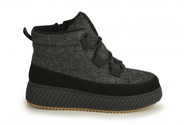 Черевики жіночі сірі (008626)