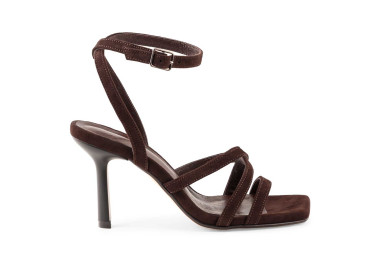 Босоніжки жіночі коричневі (009101)