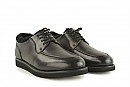Туфлі чоловічі чорні з натуральної шкіри (008509)