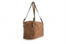 Сумка жіноча коричнева з натуральної замши (008715)