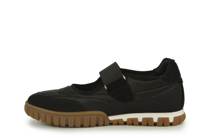 Кросівки жіночі чорні з натуральної замші, текстилю (008936)