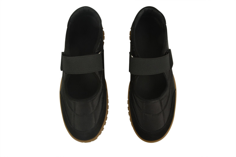 Кросівки жіночі чорні з натуральної замші, текстилю (008936)