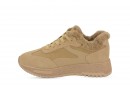 Кросівки жіночі бежеві з натуральної замші (008588)