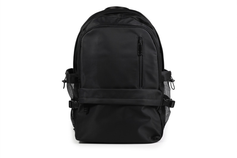 Рюкзак жіночий чорний з текстилю (008923)