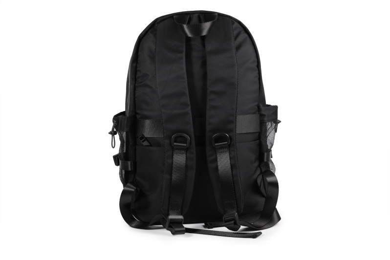 Рюкзак жіночий чорний з текстилю (008923)