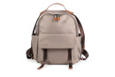 Рюкзак жіночий бежевий з текстилю (008925)