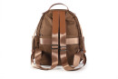 Рюкзак жіночий коричневий з текстилю (008924)