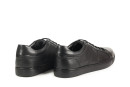 Сліпони чоловічі чорні з натуральної шкіри (008761)