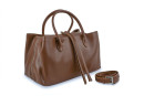Сумка жіноча коричнева з натуральної шкіри (009030)