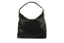 Сумка жіноча чорна з натуральної шкіри (009068)