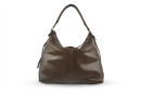 Сумка жіноча коричнева з натуральної шкіри (009035)