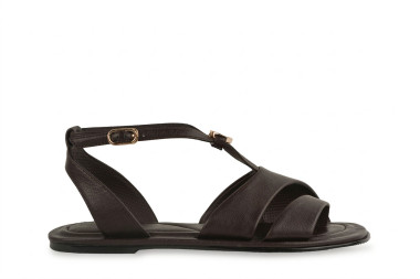 Босоніжки жіночі коричневі (009018)