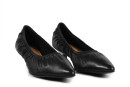 Туфлі жіночі чорні з натуральної шкіри (008825)