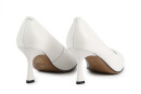 Туфлі жіночі білі з натуральної шкіри (008838)