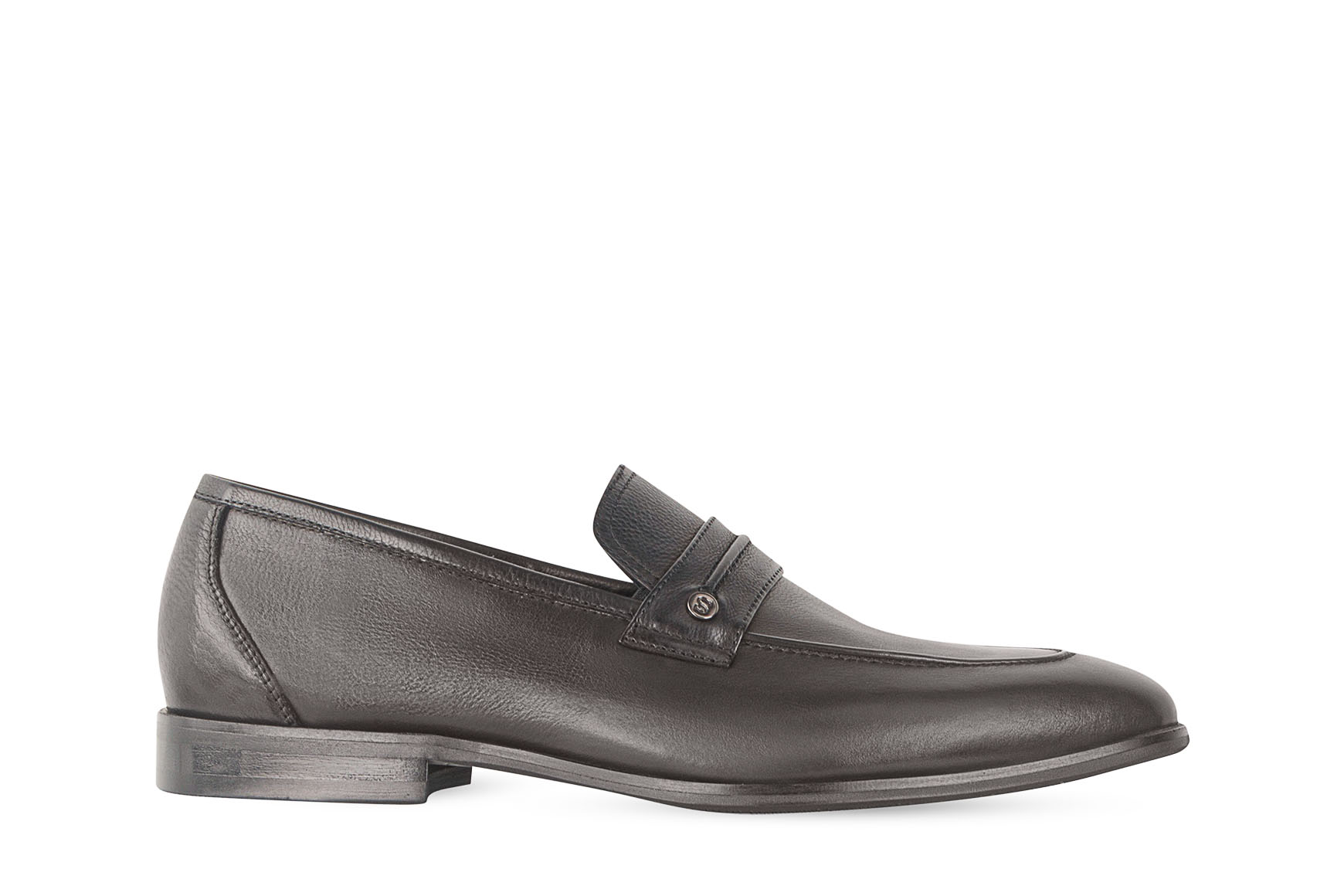 Туфли мужские черные из натуральной кожи (006989) - купить ᐈ в  Интернет-магазине PERSONAGE